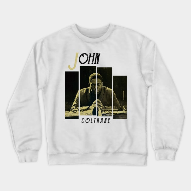 John-Coltrane Crewneck Sweatshirt by Boose creative